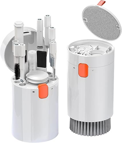 Miniatura 2 de Kit de limpieza de teclado de pantalla para portátil, kit de limpieza para teléfono celular 20 en 1, kit de limpieza para Airpods, kit de limpieza
