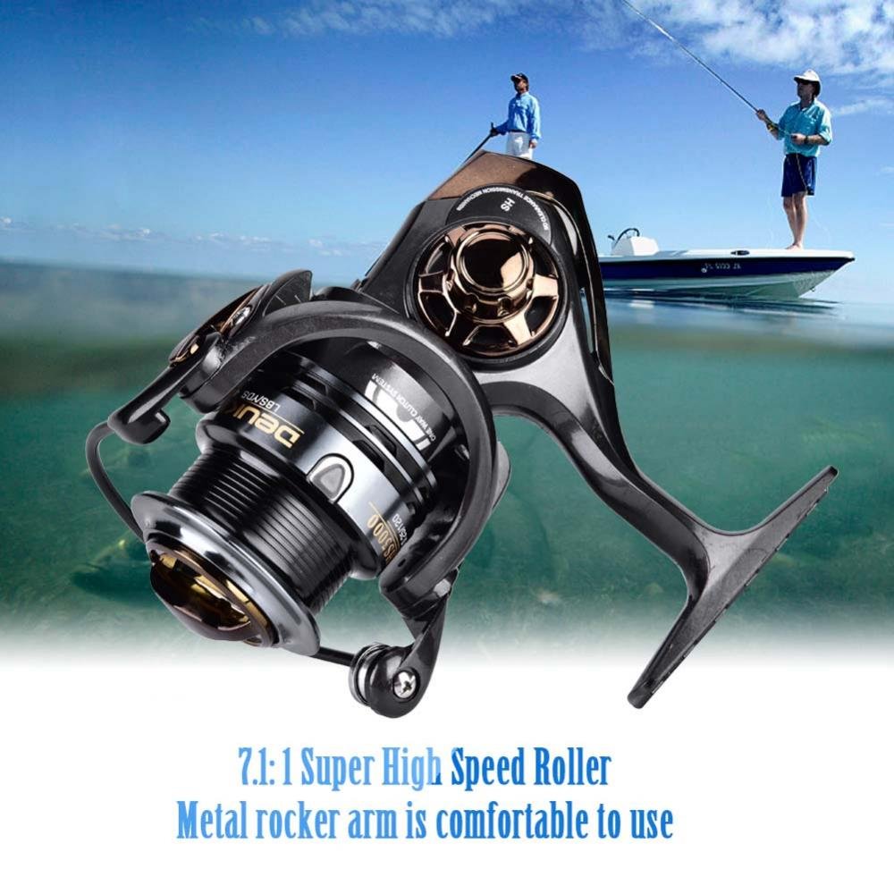 Alwonder Moulinet de pêche en eau salée 11000