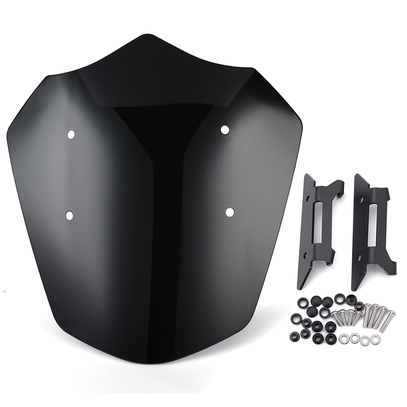 Deflector cupula Moto para Triumph para Rocket 3 R 3R 2020 2021 2022 2023 Protector Deflector De Viento para Parabrisas De Motocicleta con Soporte Deflector de Parabrisas