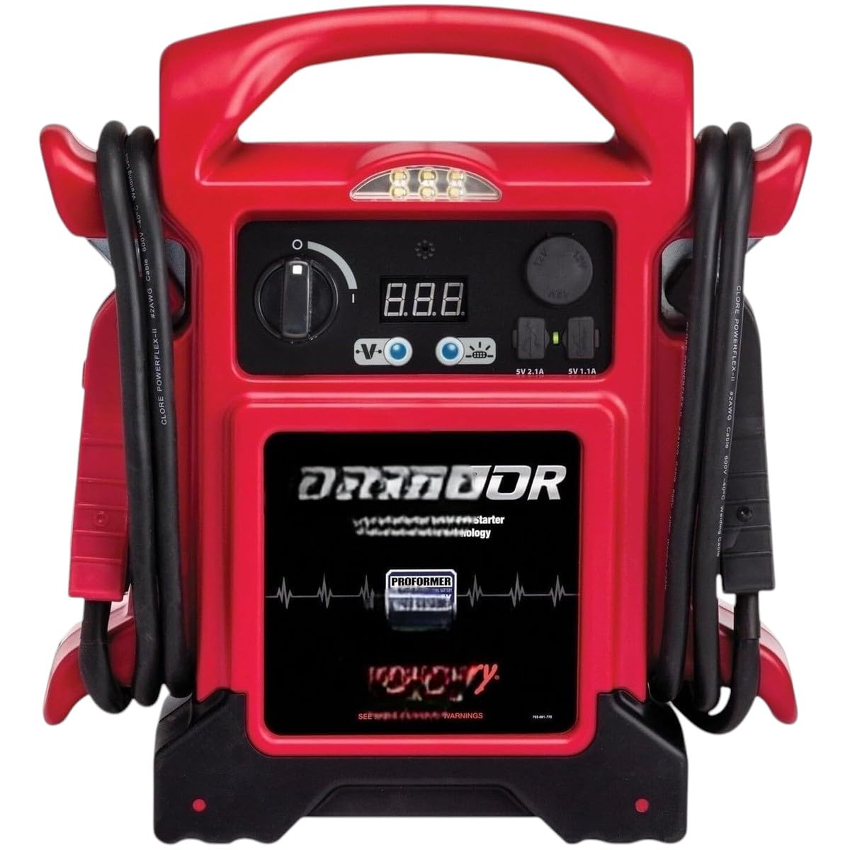 Replacement for Jump OEM N Carry JNC770R 1700 Peak Amp 425 Cranking Amp Premium 12V Jump Starter