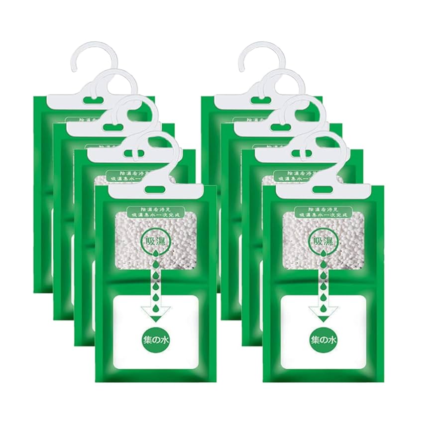 Deumidificatori Per Armadio - Confezione Da 8 Sacchetti Con Cloruro Di Calcio, Anti Umidità E Odori - Foto 12