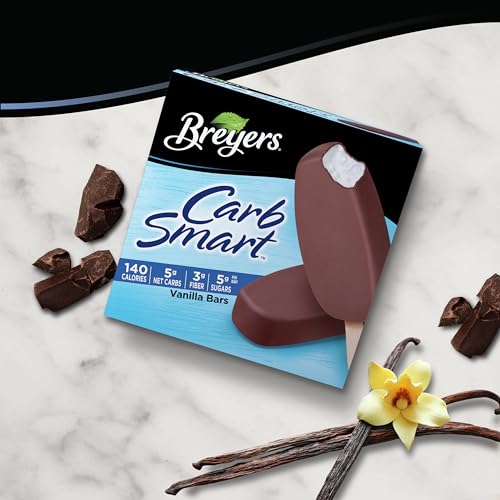 Breyers Carbsmart Frozen Dairy Dessert Bars, Vanilla Ice Cream Alternative thumb #5