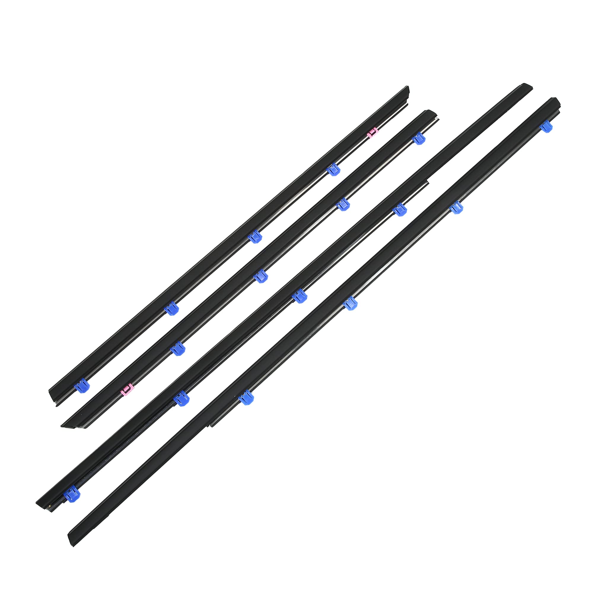 Photo 1 of Motoforti Weatherstrip Window Trim Seal Belt Kit, Car Outside Window Seal Belt, 