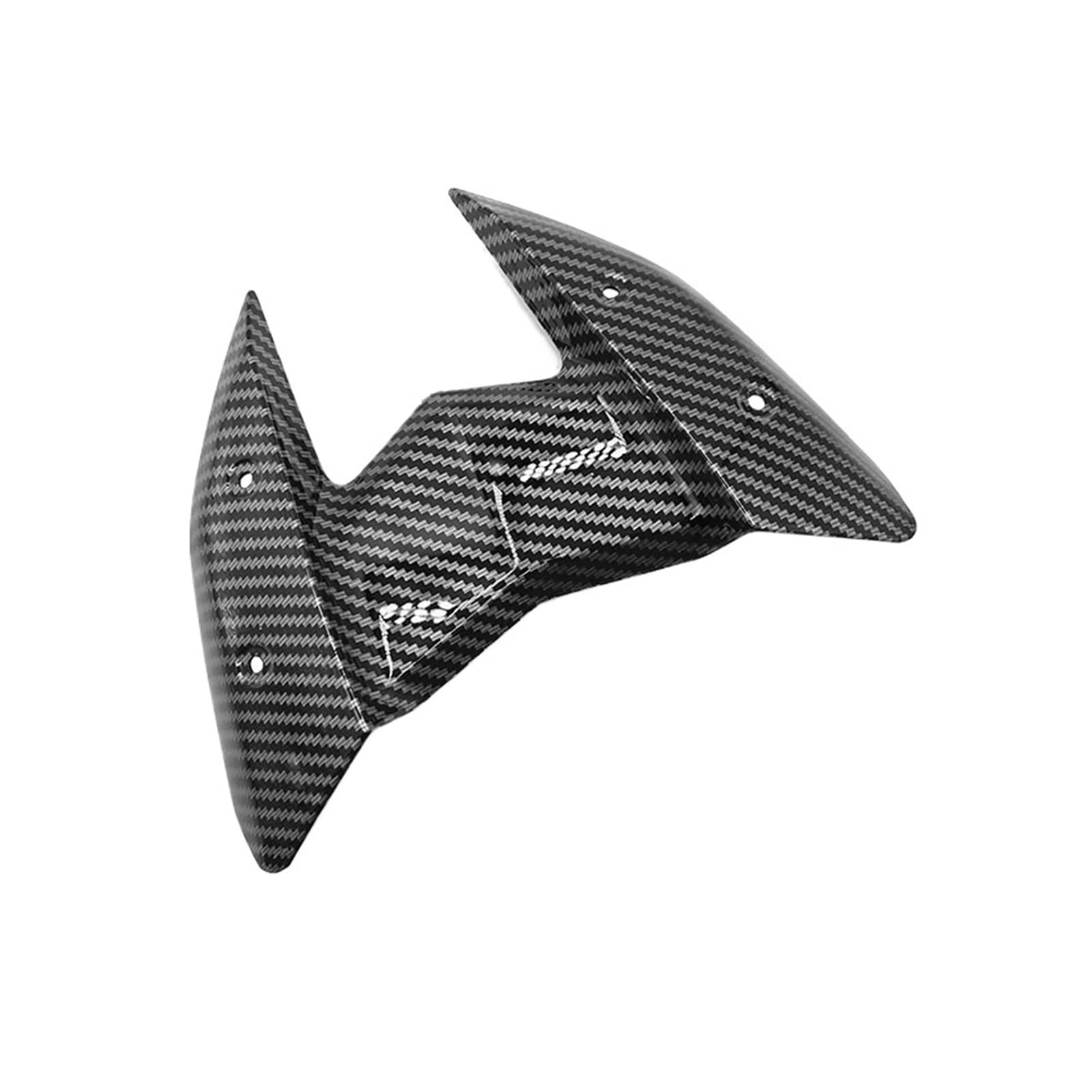 Parabrezza moto Parabrezza sportivo | Compatibile con KAWASAKI Z800 13-17 Parabrezza Visiera Deflettore(Forging Pattern)