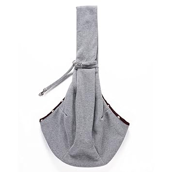 Cat Sling Carrier Dog Sling Bag Pet Shoulder Bag Hands-Free Dog Travel Bag