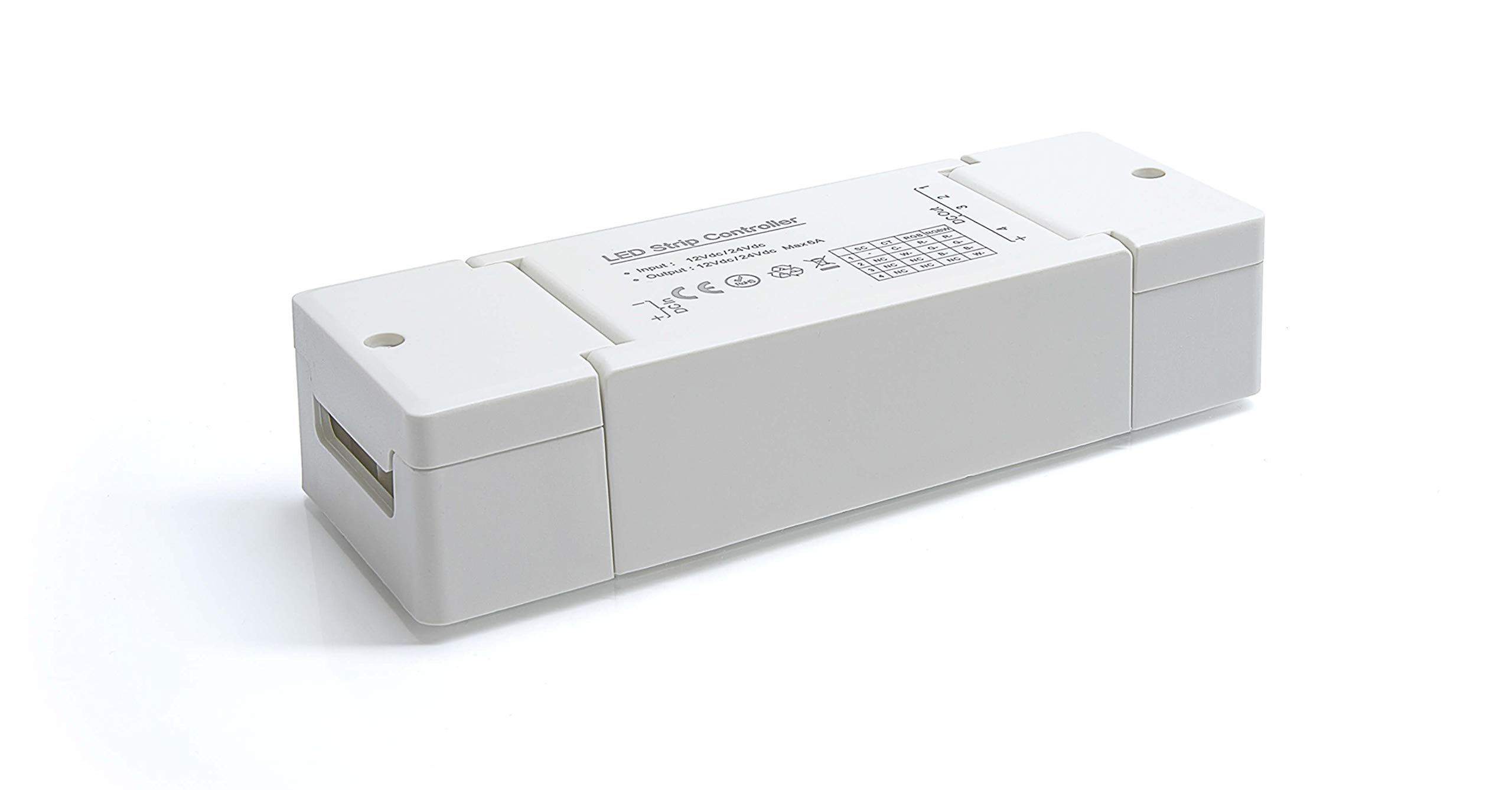 LED Universum Premium tira de LED COB, 1m, 24 V, IP65, blanco neutro, smart-home-set con fuente de alimentación y controlador Zigbee