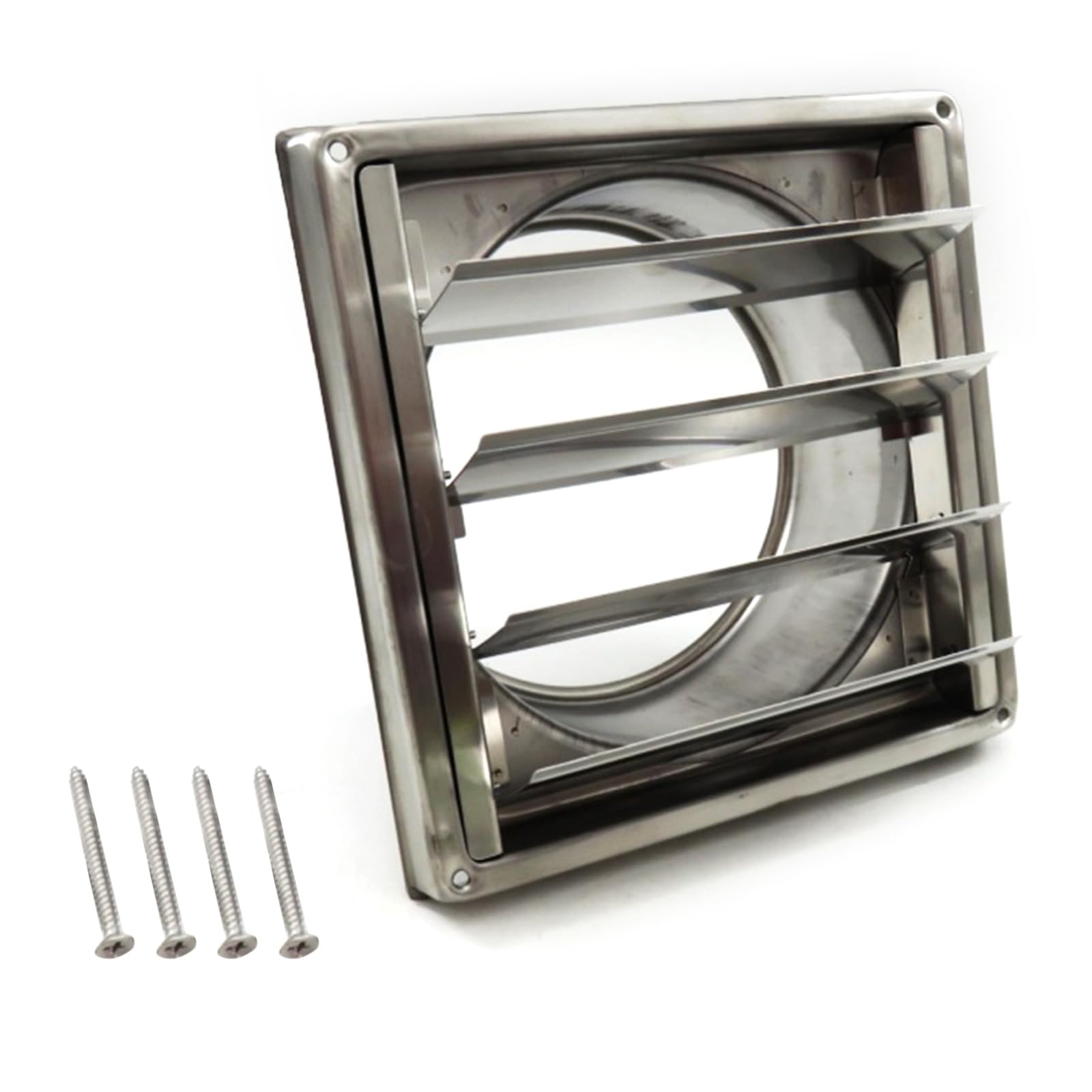 Stainless Steel Air Vent Duct Grills Replacement 150mm Ventilation Covers Fan Outlet Vent Extractors Ventilation Covers Fan Outlet