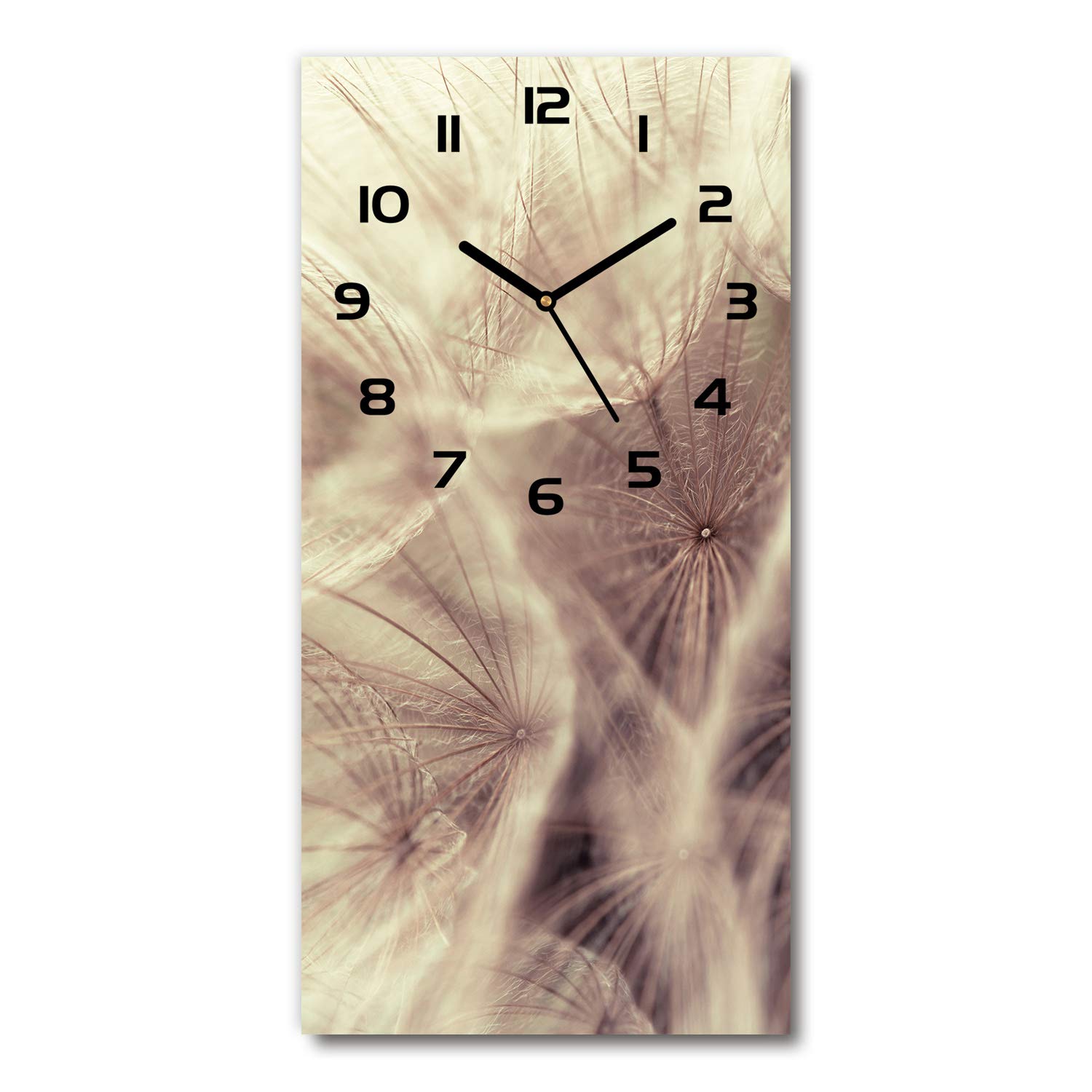 Impression verre sécurité Tulup 30x60cm horloge haut de gamme