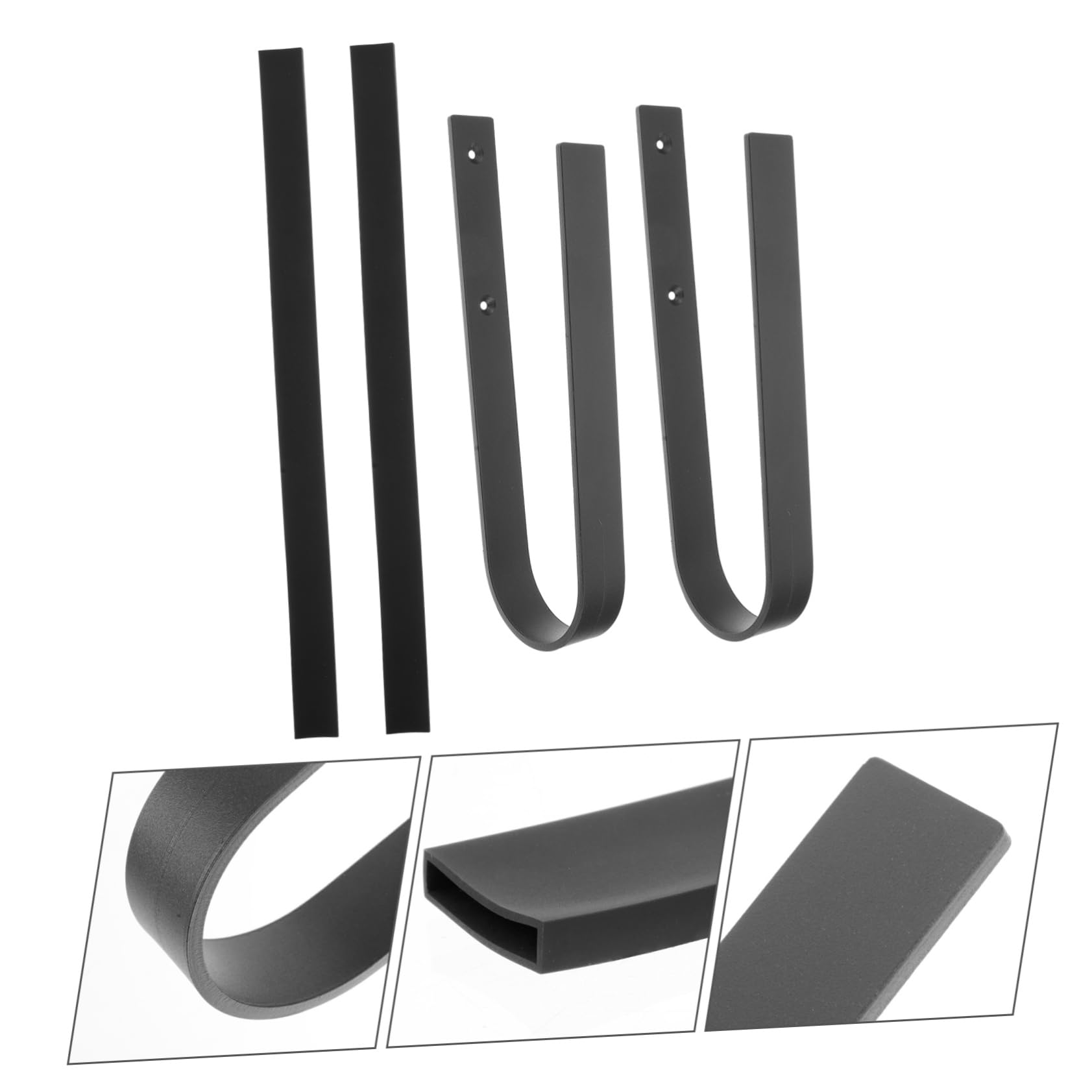 Generisch 1 Satz Skateboard-haken Surfbretthalterung Surf-rack Wandhalterung Für Surfbretter Wakeboard Planke Stütze Skateboard-aufhänger Surfbrettständer Gestell Sup-board Surfen Eisen