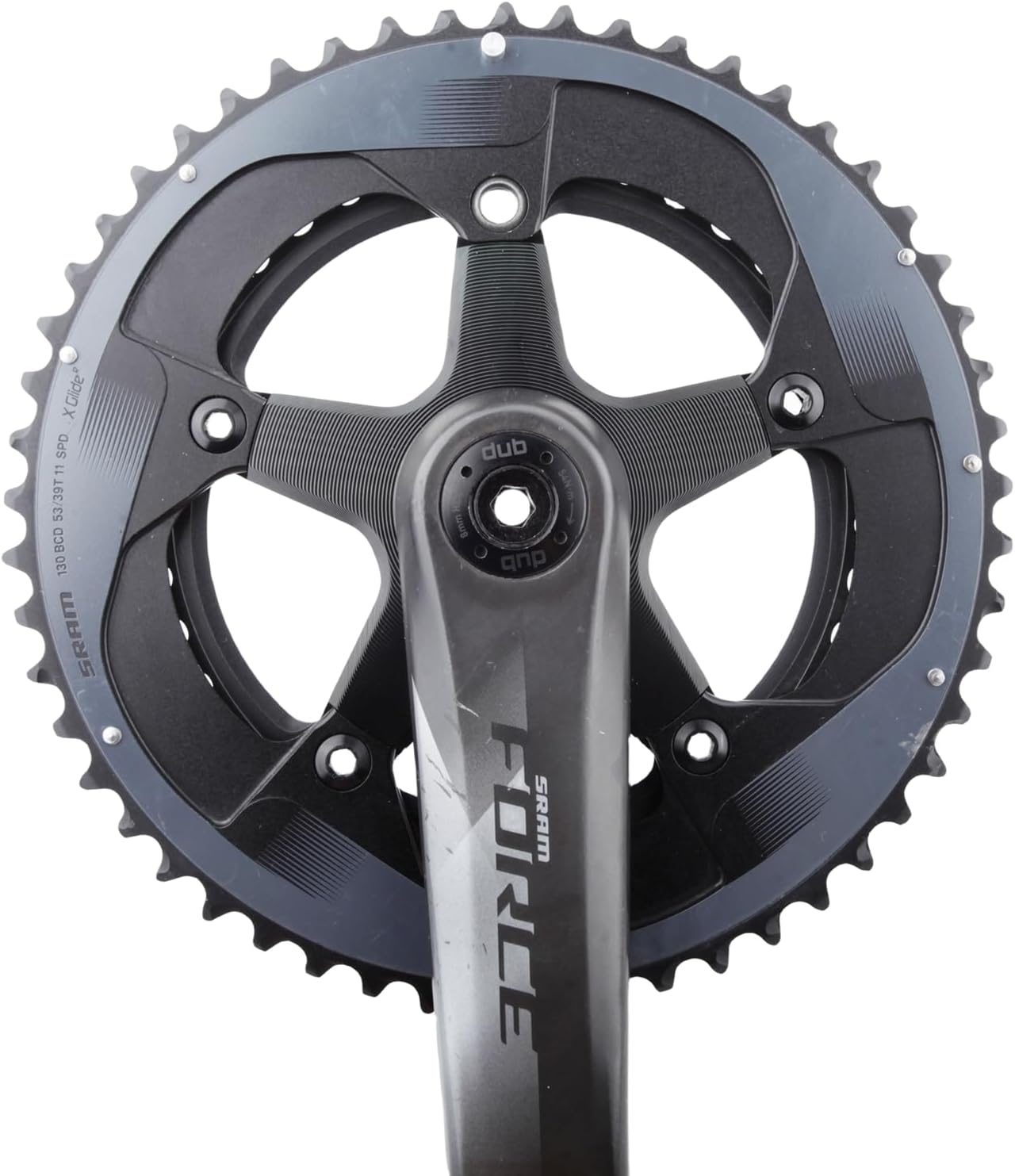 DJC Stone Chainring Adapter Converter Spider 130BCD for Sram AXS Force Red Rival QUARQ 8-Bolt Crank Road Bike 12 Speed