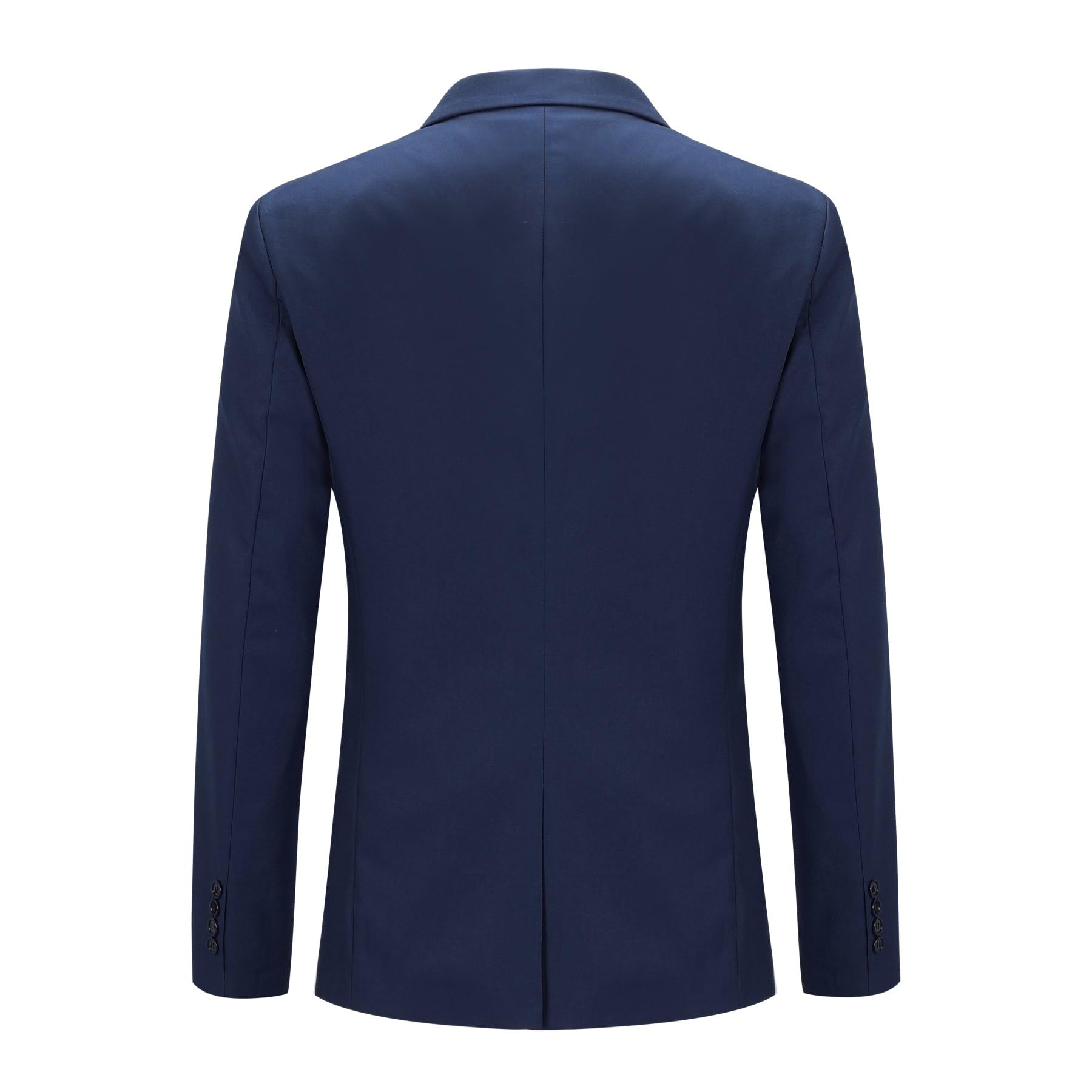 Allthemen Costume 3 pièces Homme Un Bouton Blazer Col Regular Business Slim Fit pour Mariage
