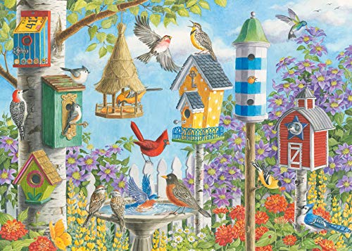 Ravensburger 16436 Home Tweet Home 300 Piece Large Pieces Jigsaw Puzzle for Adults - Every Piece is Unique, Softclick Technology Means Pieces Fit Together Perfectly