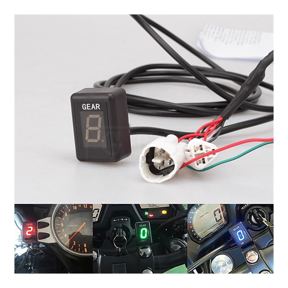 Indicador marcha digital motocicleta Indicador De Marcha De Nivel 1 A 6 Motocicletas, Medidor De Marcha Digital Para Para Speed Para Triple NON ABS 2002-2004 TT600 TT 600