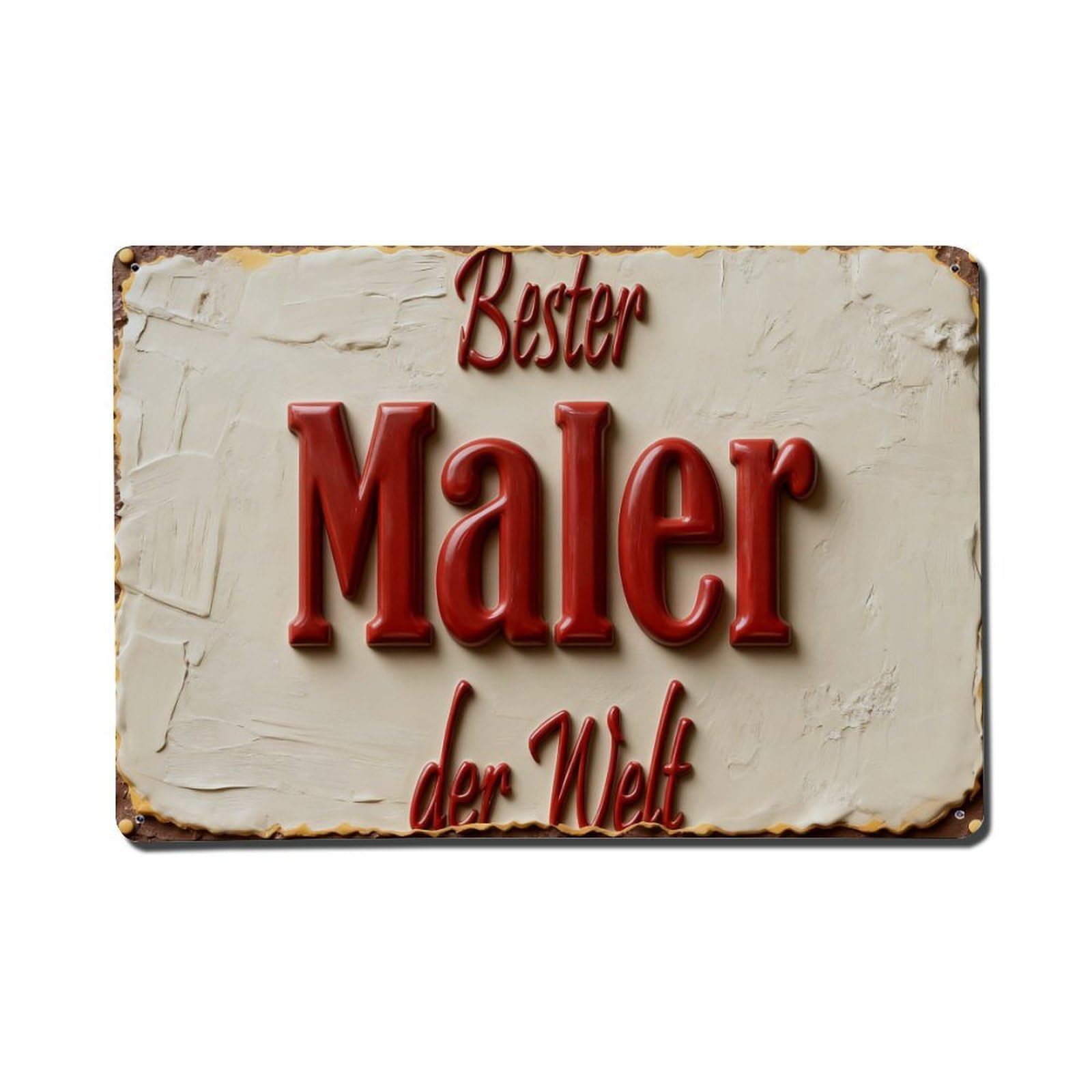 Best Painter in The World Metal Tin Sign Plaque