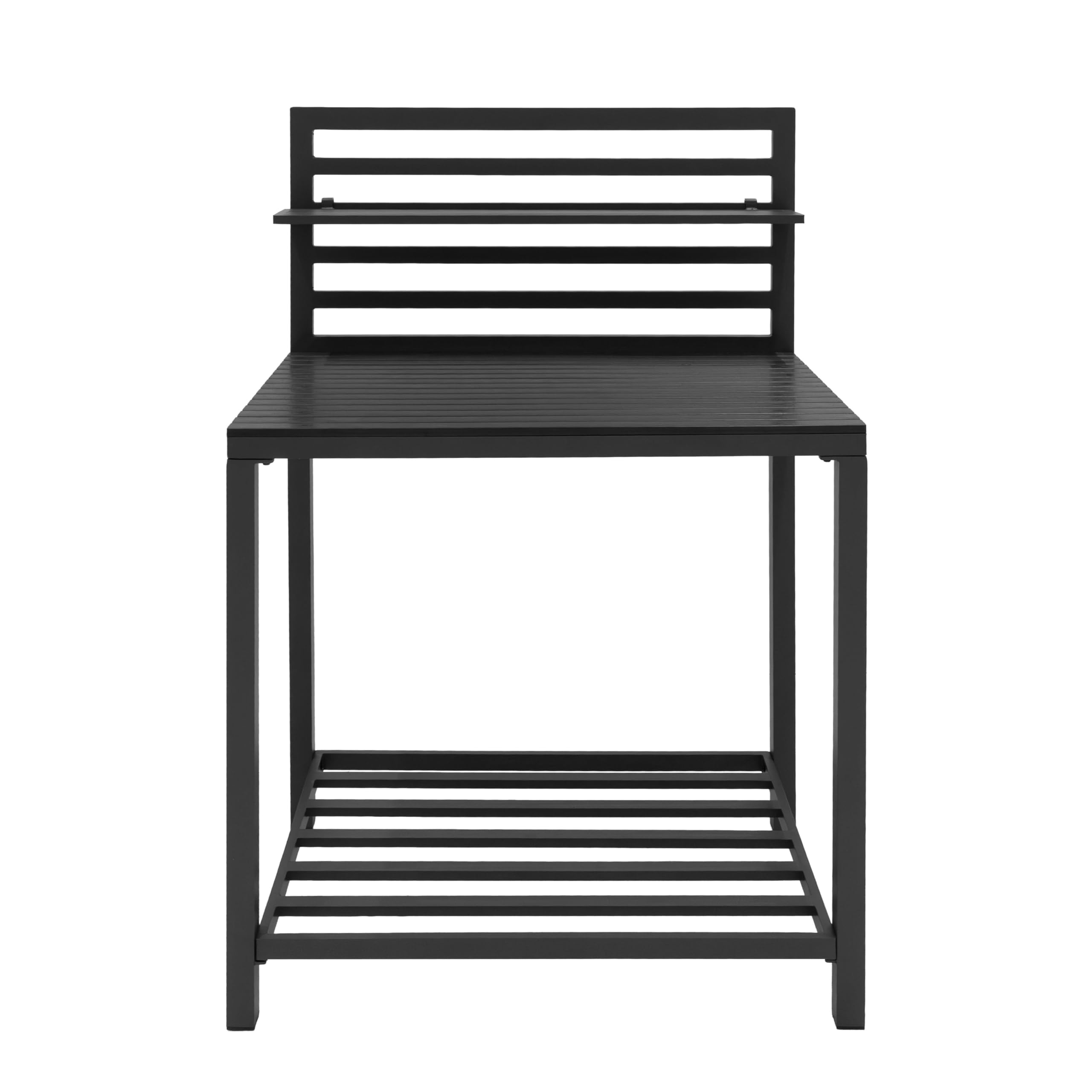 Cocina Exterior Modular de Aluminio de 3 Piezas en Gris Antracita | Fregadero de Acero Inoxidable | Almacenamiento Inteligente | Configuración Personalizable | Ideal Jardín o Terraza Barbacoa Parilla