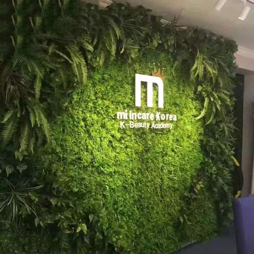 kunstpflanzen Wand innen Grünpflanzen Künstliche Heckenzaun Sichtschutzplatten | Outdoor-Gras-Grün-Efeu-Faux-Pflanzen-Wand-Hintergrund Für Garten-Hochzeits-Dekoration (Size : 1m²)