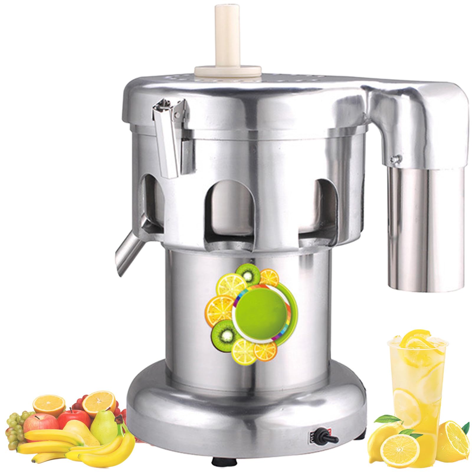 Extracteur de jus – Presse-agrumes centrifuge commercial, haute capacité 100–120 kg/h pour une fabrication efficace de jus