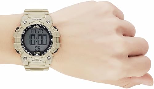 Miniatura 9 de Miykon Military Watches for Men Large Display Tactical Watch Built with Shockproof Resin, 100M Waterproof Digital Sports Watch Super Illuminator,