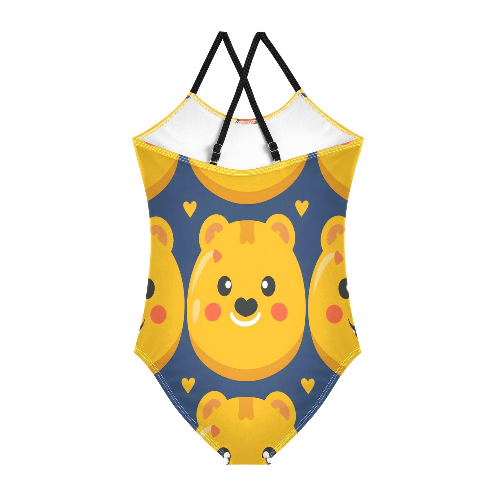 Bear Girls One-Piece Swimsuit Beach Bathing Suit