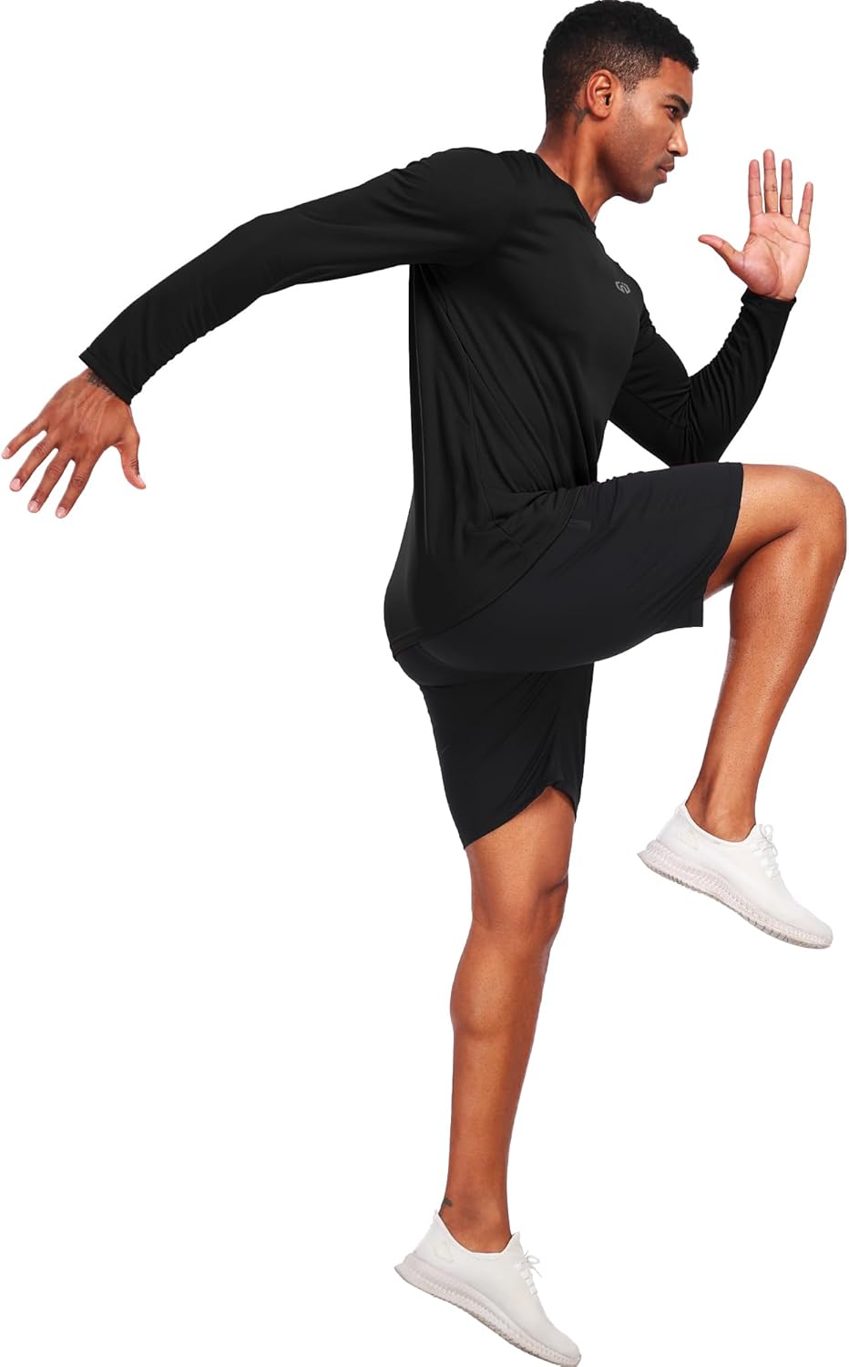 NELEUS Men's Workout Long Sleeve Running Shirts Mesh Fishing Hiking T-Shirts/Hooded - Image 4