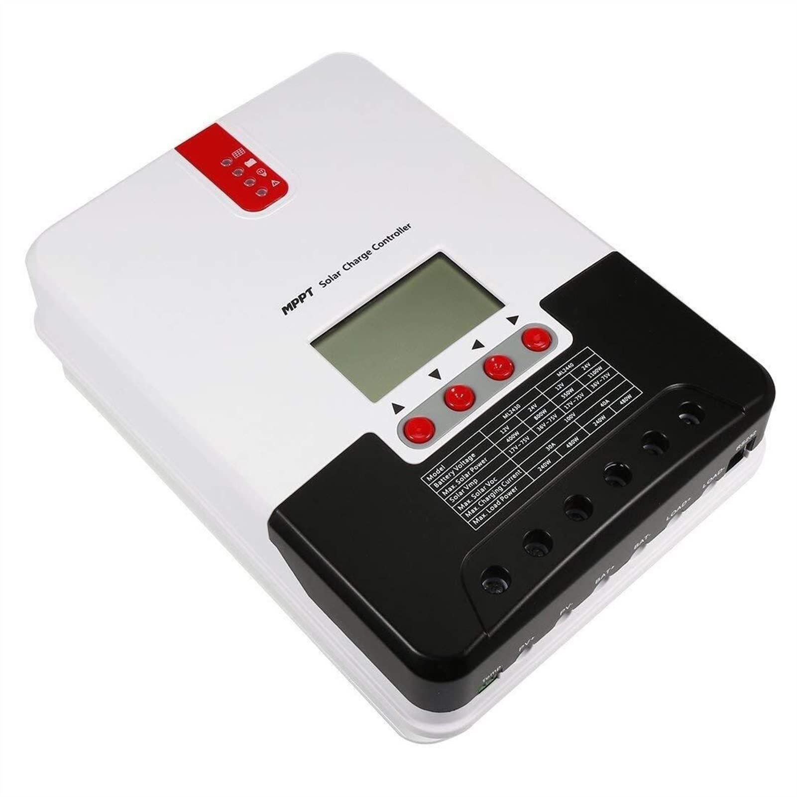 Inwerter Solarny, MPPT 20A / 30A 40A Słoneczny kontroler regulator układu Słonecznego Automatyczne rozpoznawanie napięcia Inteligentny Wielofunkcyjny słoneczny(30A ML30)