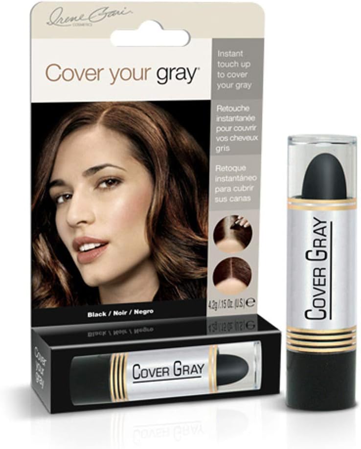Cover Your Gray Hair Color TouchUp Stick Black (2Pack)