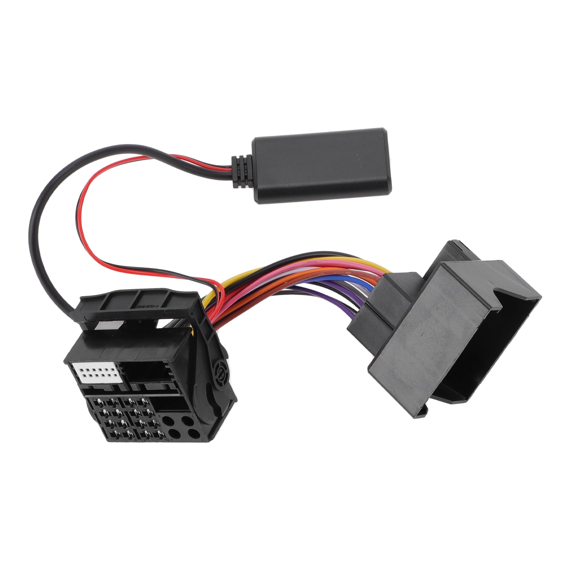 Stereo Radio Harness for Audi for Symphony CD/Navigator Bluetooth AUX Adapter Music Cable Convenient 11.5cm 1 PCS Black-image-14
