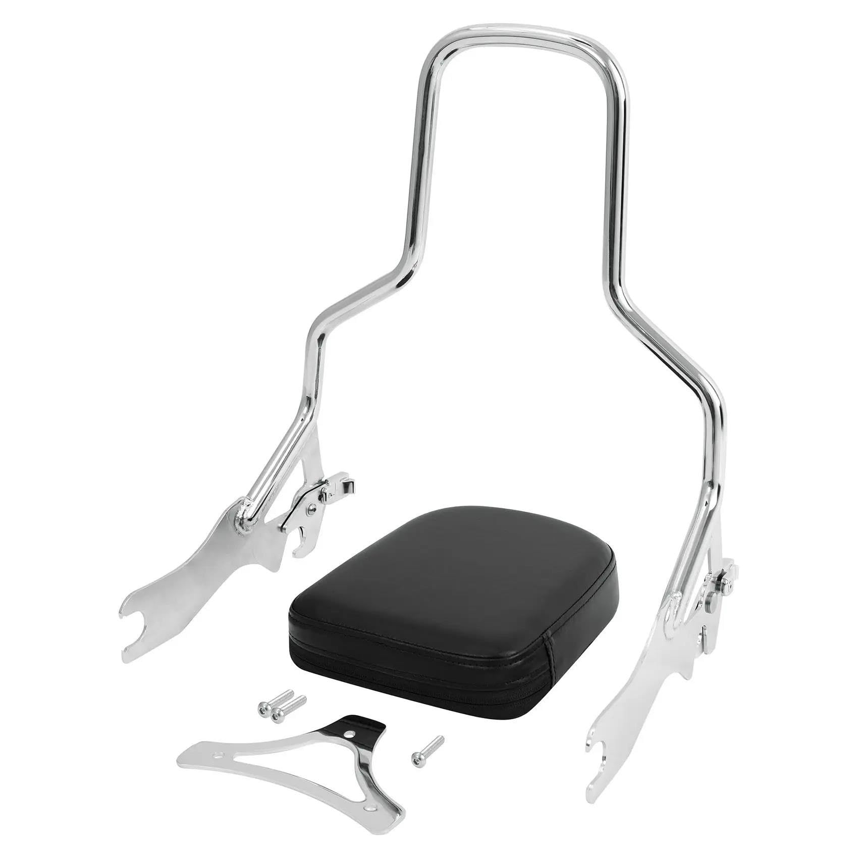 Schienale Sissy Bar per Moto con Imbottitura per H&Arley Fat Bob FXFB 2018-2019