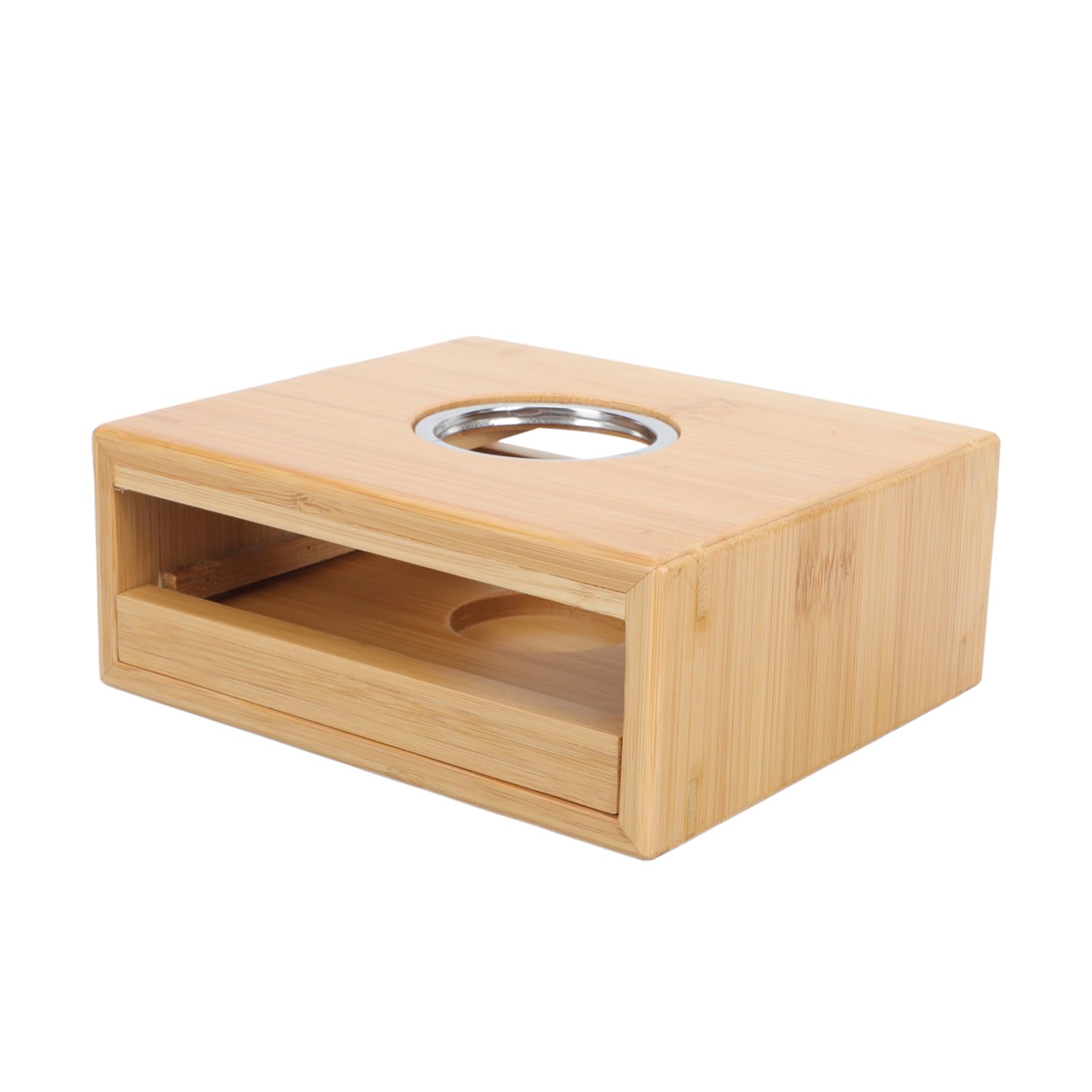 Alipis Japanese Style Bamboo Teapot Warmer Teapot Holder Tea Stove Ceramic Candle Base Multi-Functional Heater for Home Office