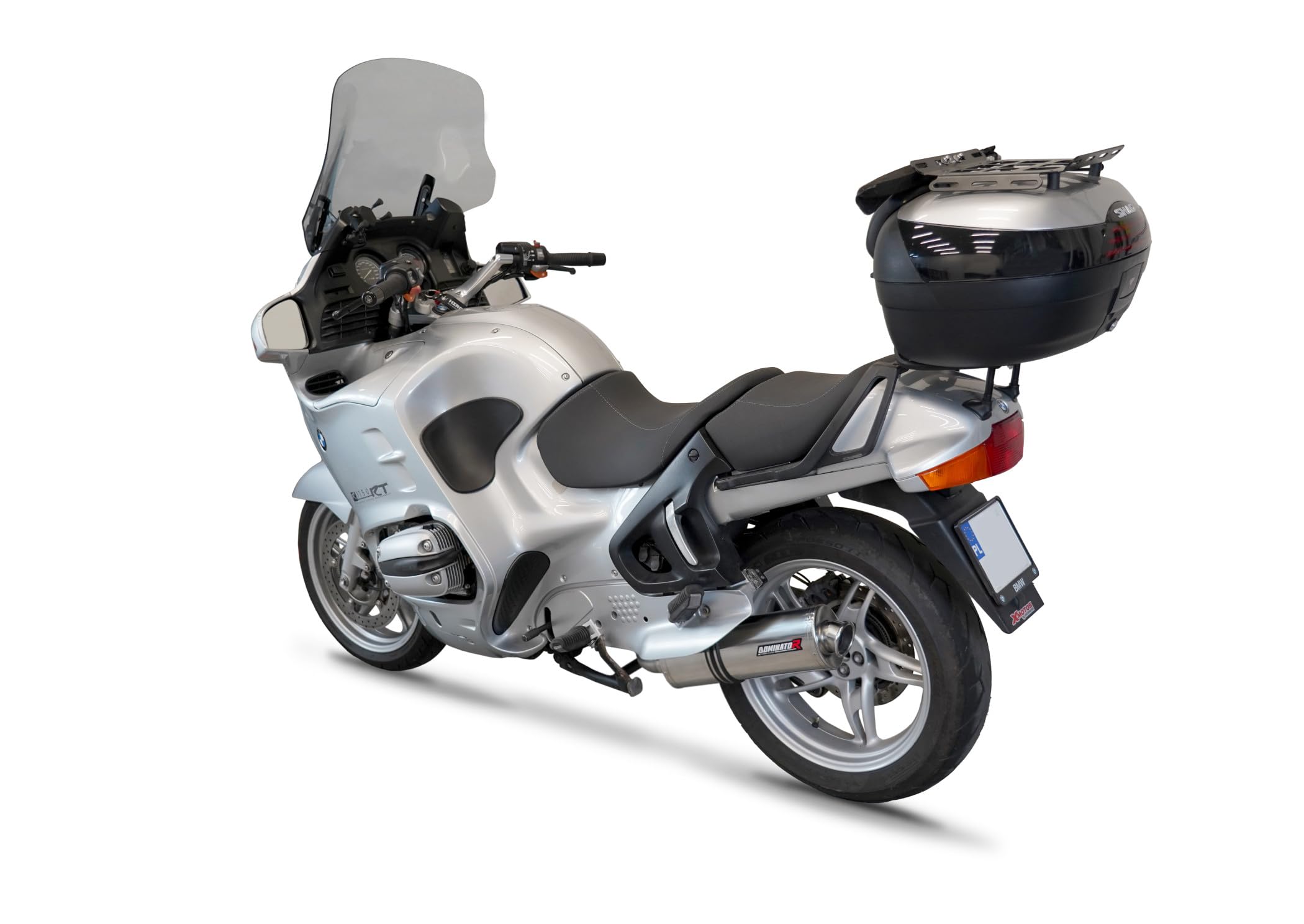 R 1100 RS Marmitta racing OVAL Dominator Exhaust Terminale di Scarico Silenziatore