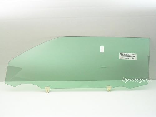 Vidrio de puerta lateral izquierda del conductor compatible con Scion TC 2 puertas Coupe modelos 2011-2016