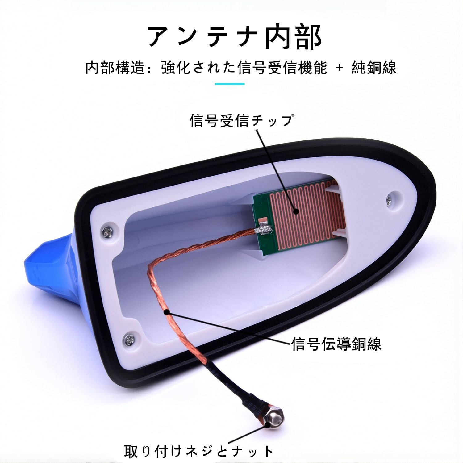 Amazon.co.jp: シャークアンテナ に適合 スバル レヴォーグ Levorg 2