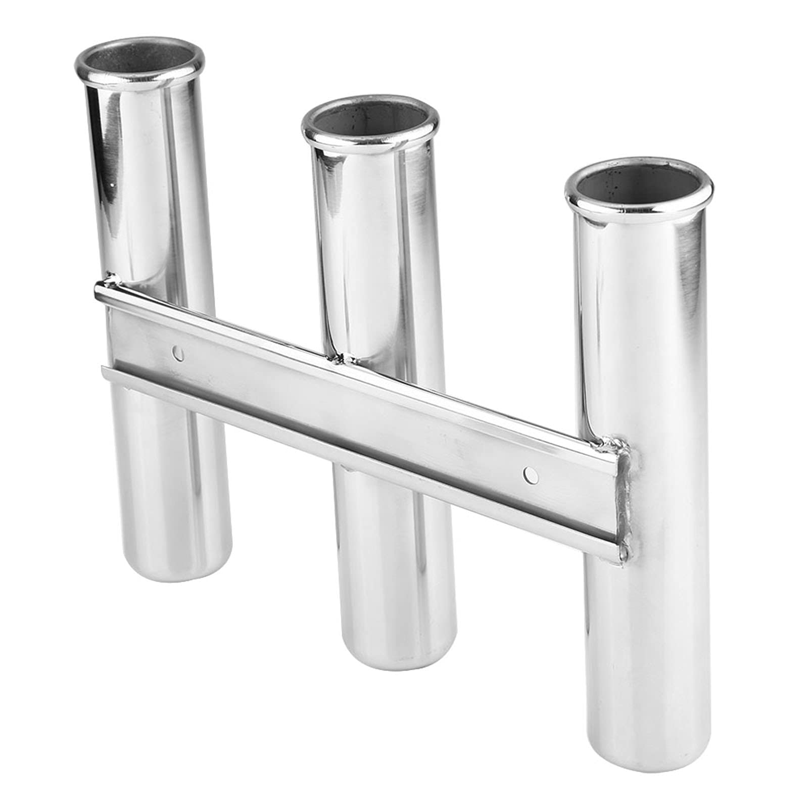 Supporto per Canna da Pesca, Design in Acciaio Inox, per Utilizzo | Anticorrosione, installazione semplice, uso marino, design a 3 supporti