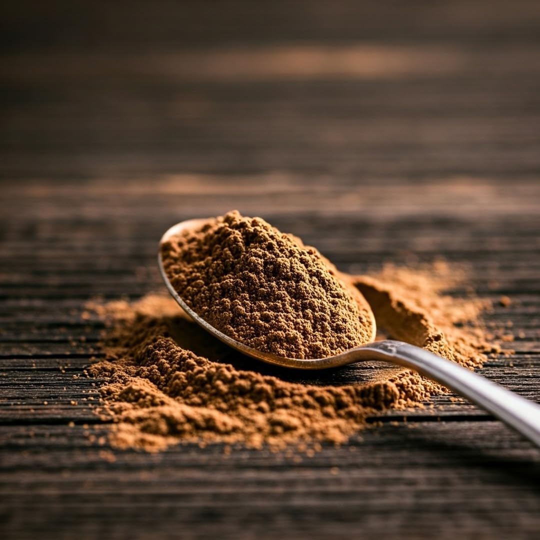 PerSaf Tonkabohne gemahlen 1 kg - 100% reine Tonka - intensives Vanille und Mandelaroma - für Backen Desserts Eis Schokolade und Gebäck - ohne Zusatzstoffe