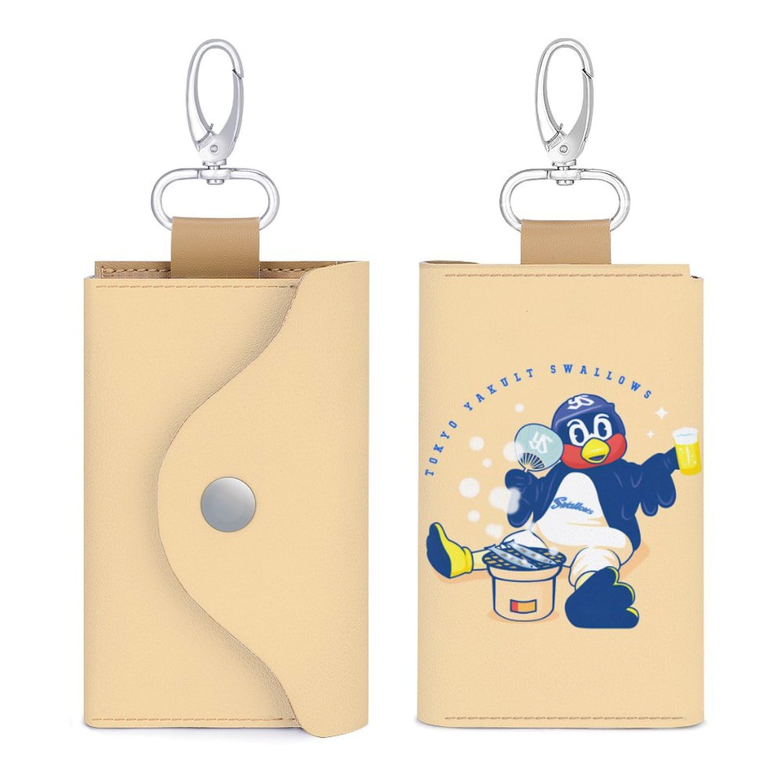 Amazon.co.jp: 東京ヤクルトスワローズ つば九郎 キーケース 6連フック
