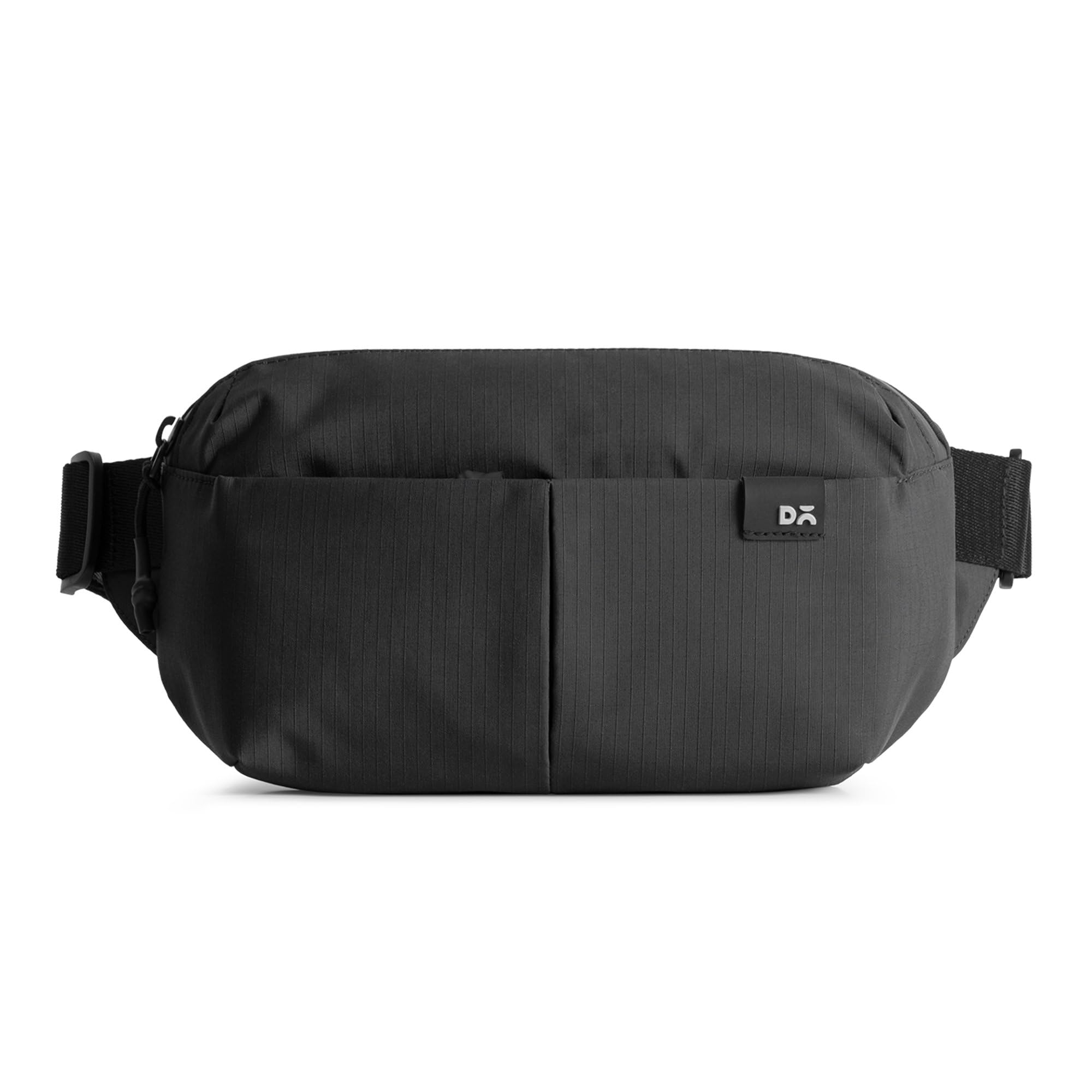 DailyObjects Pivot Orbit Fanny Unisex Sling Crossbody Waist Bag | Travel Pouch Bag | Stylish and Spacious | Adjustable Straps with G-Hook Closure | Made in India (Basalt)