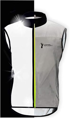 Full Reflective Vest For Night Visibility - Cycling Gilet - Running Vest