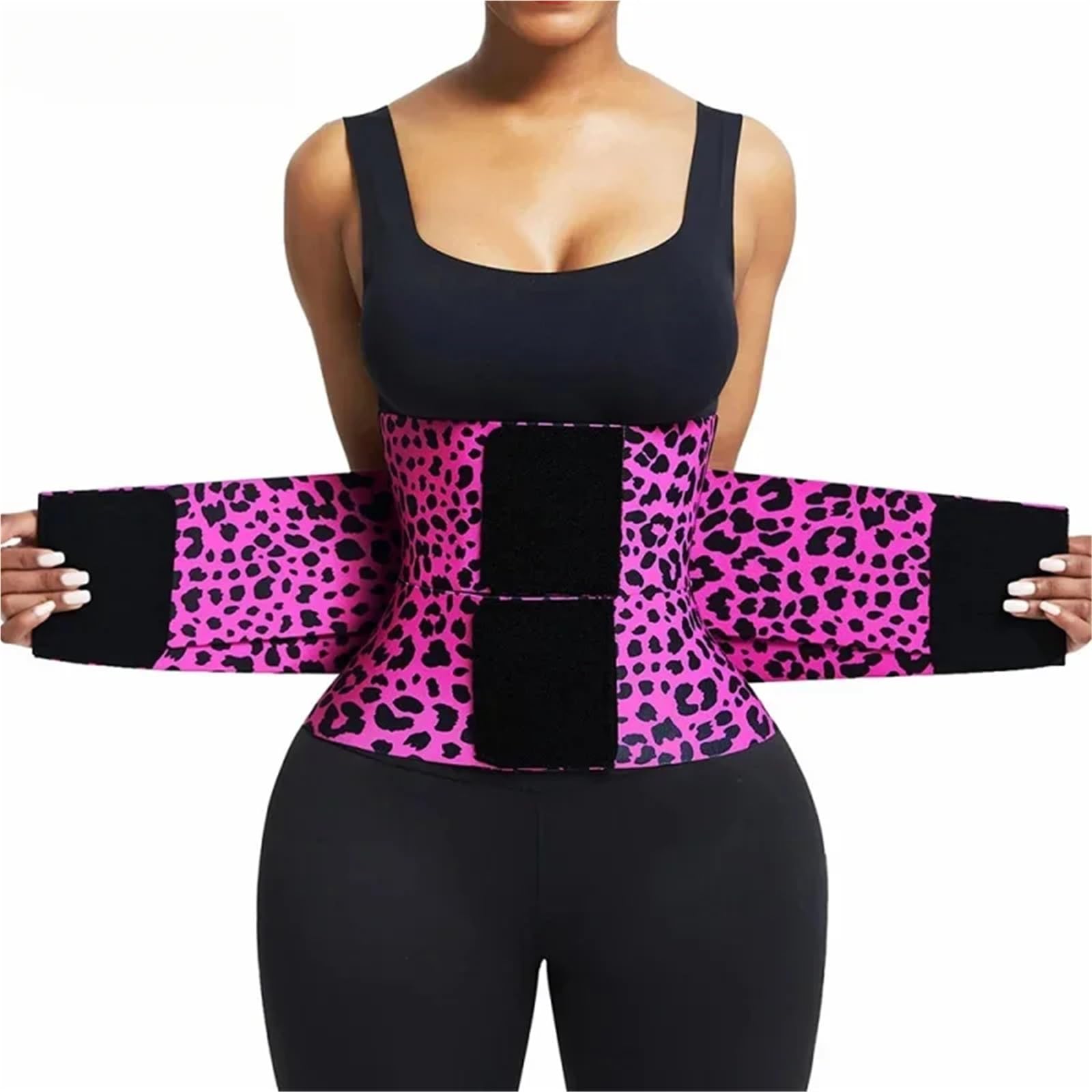 Corset d'entraînement de Taille réglable for Femmes, contrôle du Ventre Post-Partum, Ceinture Amincissante, entraînement Gymnastique, Tondeuse à Sueur