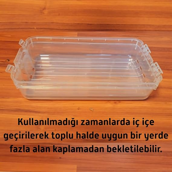 Kadın Set Şeffaf Ayakkabı Saklama Kutusu Taşıma Saklama Kabı Organizer İstiflenebilir Plastik Ayakkabılık (12)