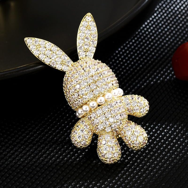 Image of Elegant Pearl Flower Designer Brooch Pins Broches Costume Jewelry For Women Fashion Christmas Gift