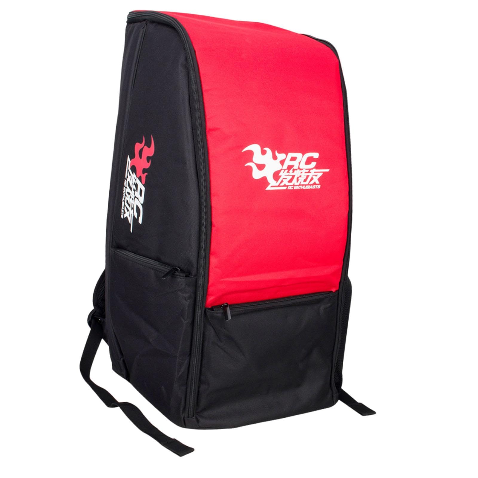 harayaa Bolsa de Almacenamiento para Coches RC con Asa, Compatible con Coches Modelo, Y Bolsa de Reparación para Vehículos Agrícolas en Escala 1:10 Y 1:10, Rojo