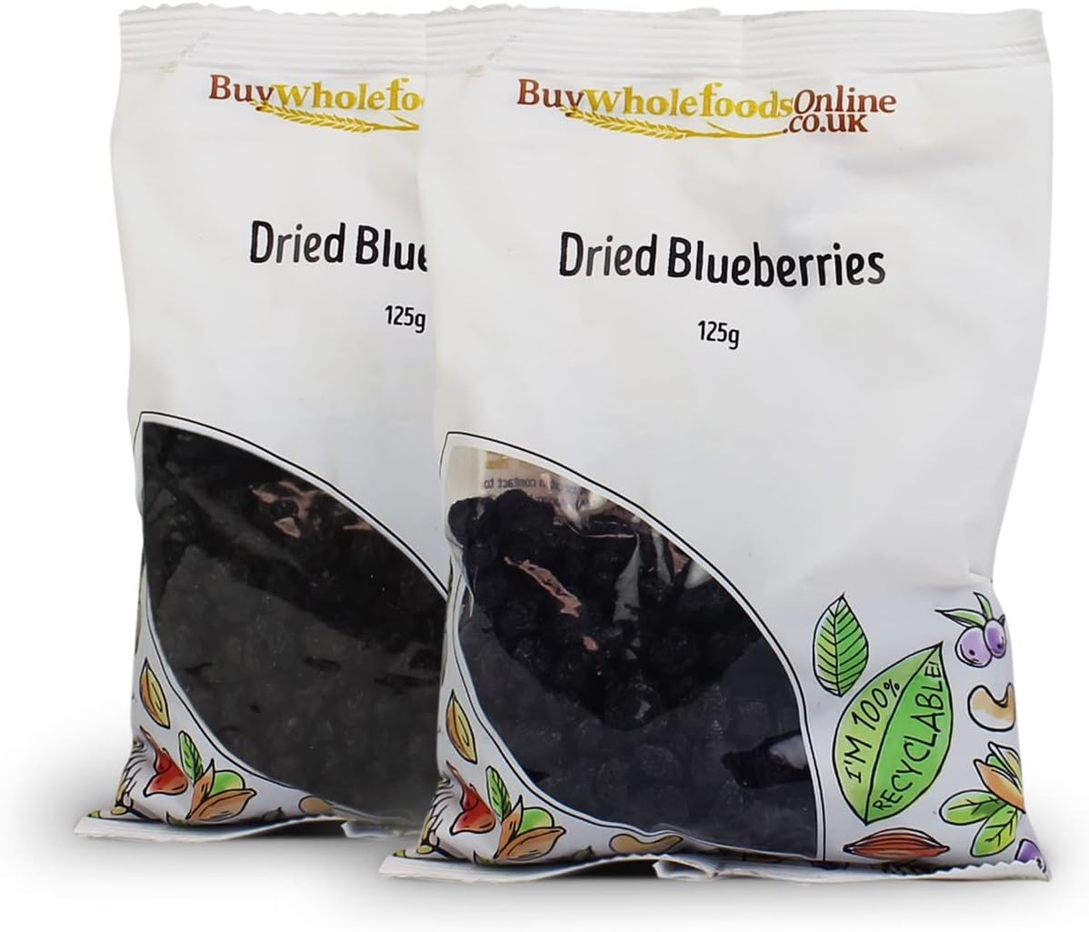 Dried Blueberries 250g (Buy Whole Foods Online Ltd.)