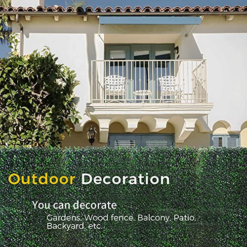 Hwt 12 Pcs 20"X20"Grass Wall, Greenery Backdrop, Grass Wall Panels, Hedge Wall Uv-Protected Green Wall Decor Boxwood Panels Indoor & Outdoor Event Backyard Decor #TOP6