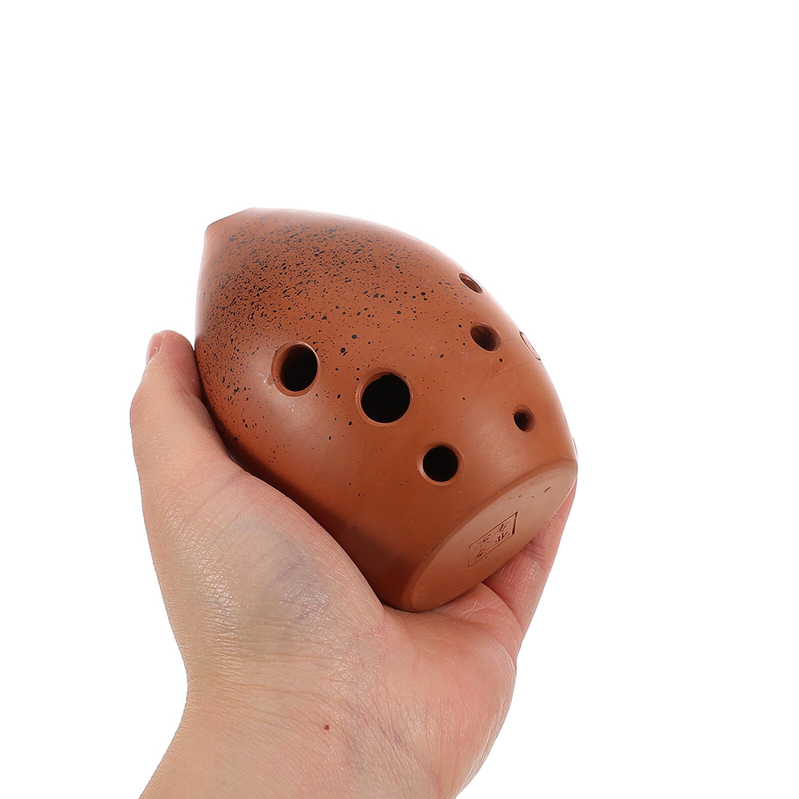 MAGICLULU Ocarina Flauto in Ceramica a 8 Fori G Tono Strumento Musicale Xun per Adulti e Bambini Principianti con Panno Pulizia Apprendistato Tradizionale Etnico