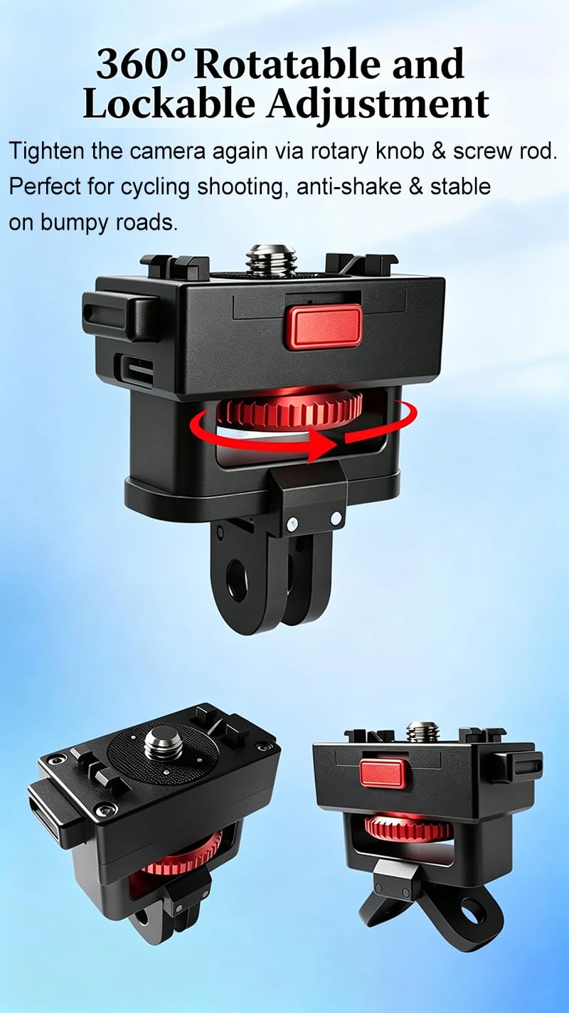 Magnetyczna podstawa ładująca do Insta360 X6, Dual-Lock
