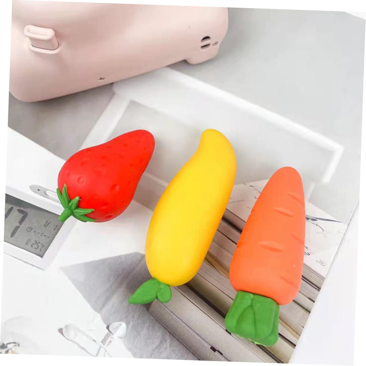 TOYANDONA 5 Set Gomma Nata Gomme Da Cancellare Rosa Gomme Carine Freddo Cancelleria Scolastica Caucciu Adorabili Gomme Da Cancellare Kawaii Adorabili Mini Gomme Da Cancellare Tpe 3 Pezzi * 5