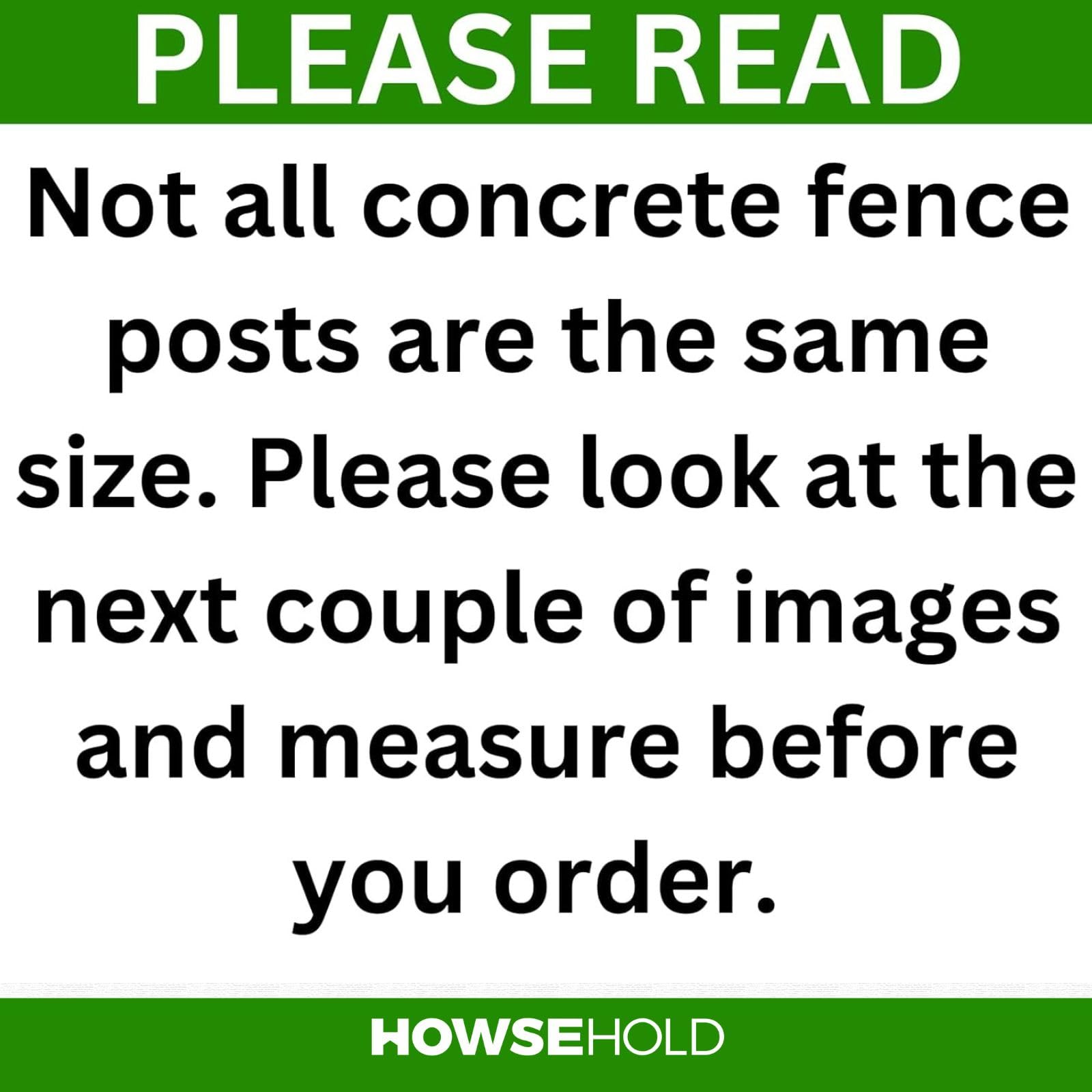 Hanging Basket Brackets for Concrete Fence Posts [2 PACK] Supports Easy Fill Baskets, Lantern Bird Feeders Adjustable Height