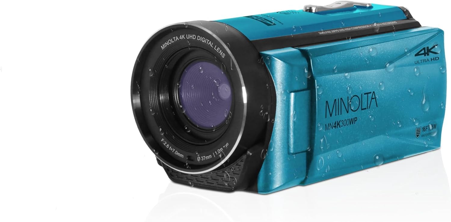 Amazon.com : Minolta MN4K300WP 4K Ultra HD / 56 MP Waterproof