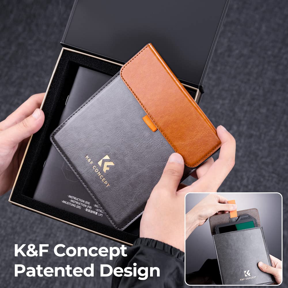 K&F CONCEPT Filtr ND8 kwadratowy 100x100mm z ramą do uchwytu filtra X-Pro | Trwałe,Solidne,Nano-powłoki,HD,Wodoodporny, Odporny na olej i zarysowania,Seria Nano-X Pro,FH901