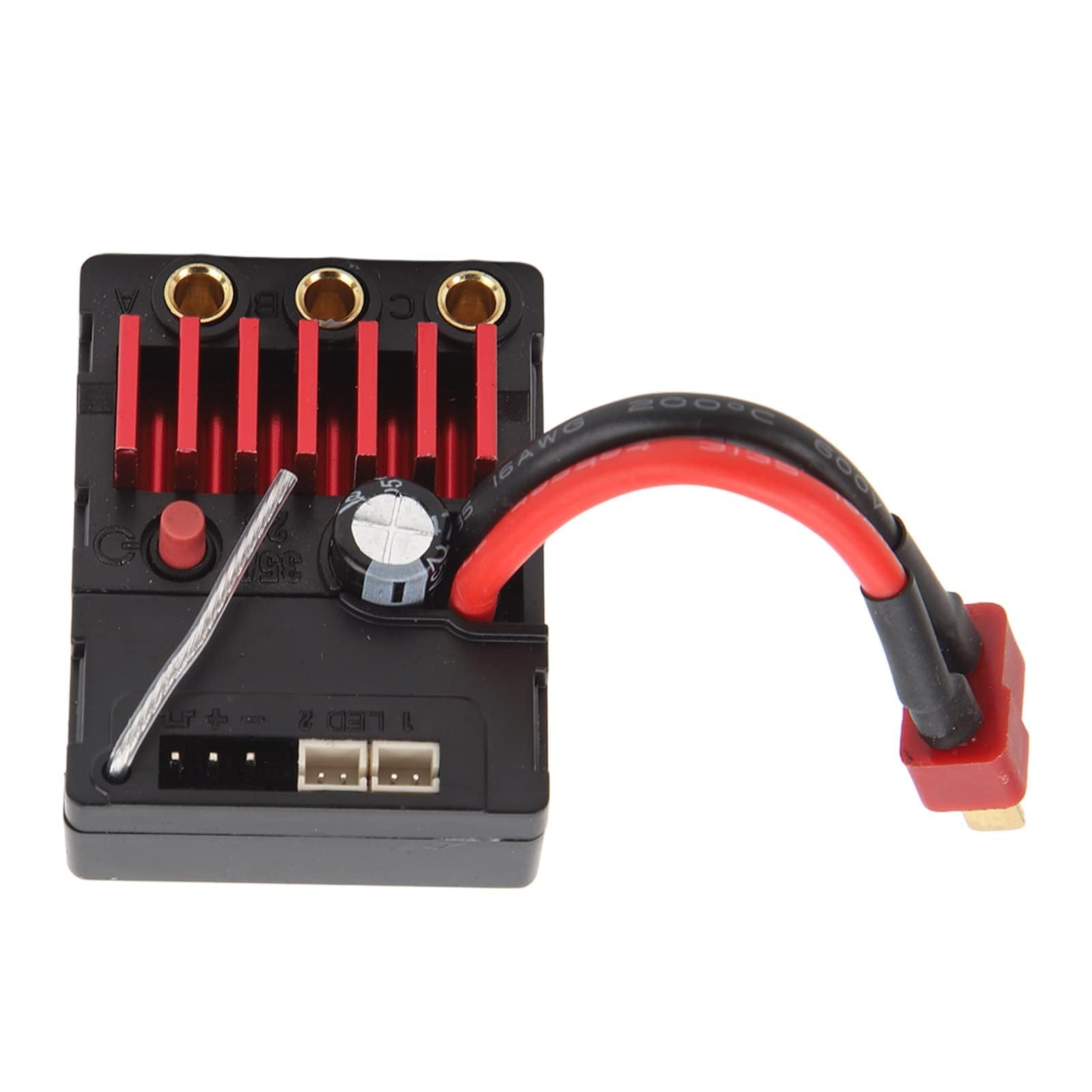 VBESTLIFE RC Integrado sin Escobillas ESC Plástico 35A 2S RC sin Escobillas ESC Controlador de Velocidad Portátil para SCY 16101 16102 16103 16201PRO 1/16 RC Car